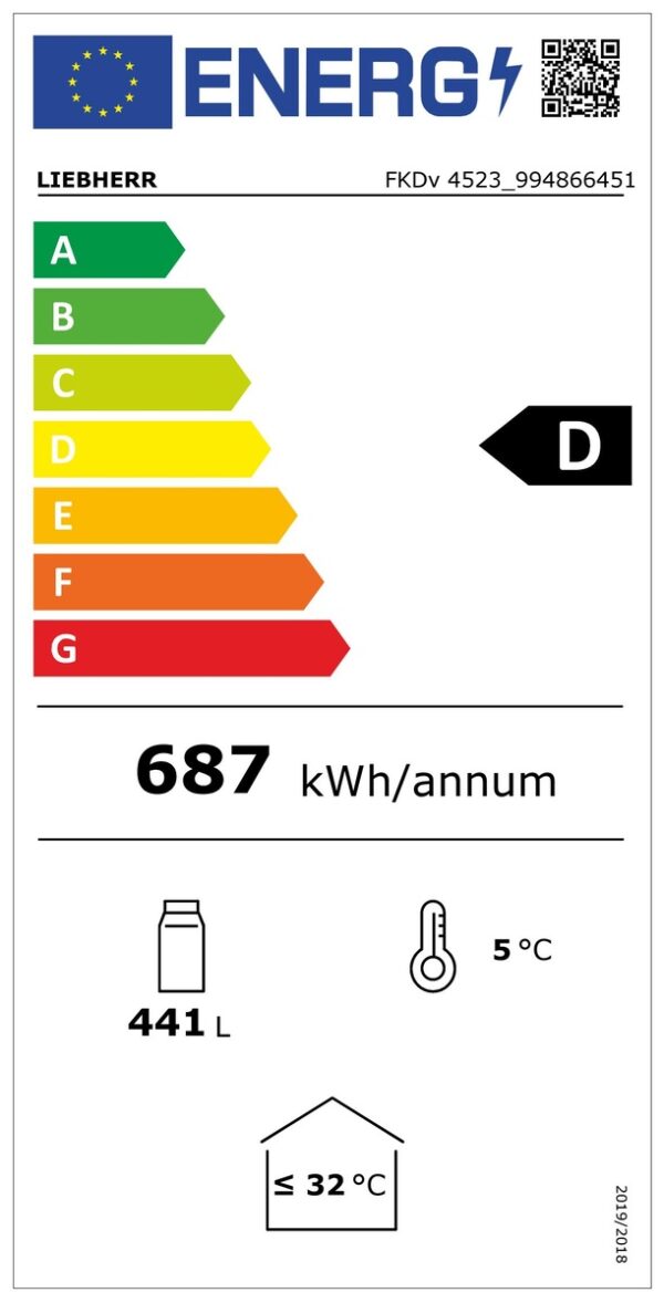 Réfrigérateur pour présentation commerciale avec refroidissement par ventilation – Image 5
